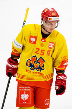 Toni Rajala of Biel-Bienne