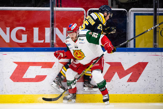 Moras Johan Persson och Södertäljes Christoffer Bengtsson