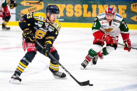 Södertäljes Christoffer Bengtsson och Moras Brendan