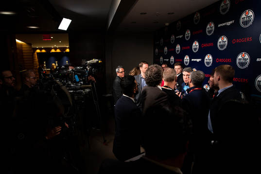 Dave Tippett, head coach of the Edmonton Oilers