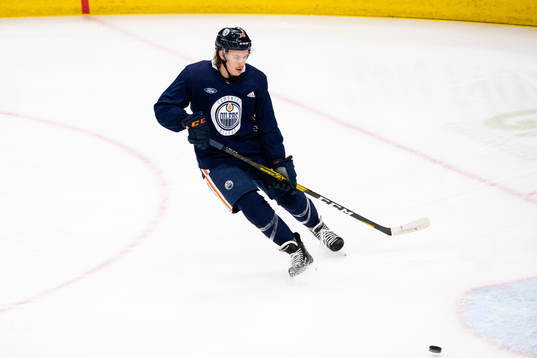 Joakim Nygård of the Edmonton Oilers