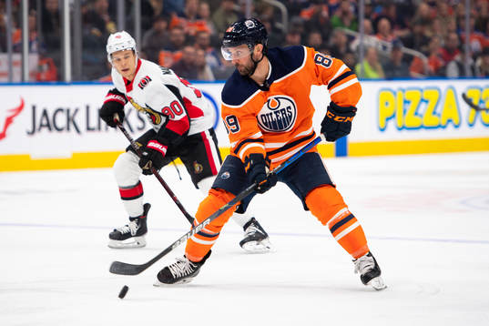 Sam Gagner of the Edmonton Oilers