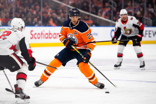 Darnell Nurse of the Edmonton Oilers