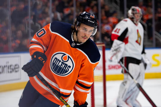 Joakim Nygard of the Edmonton Oilers