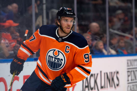 Connor McDavid of the Edmonton Oilers