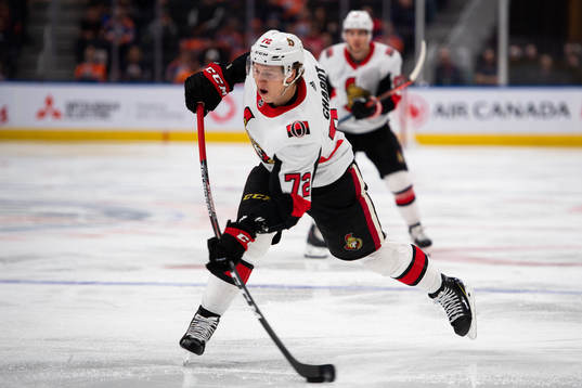 Thomas Chabot of the Ottawa Senators