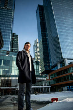 Joel Persson of the Edmonton Oilers poses for a portrait