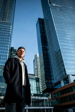 Joel Persson of the Edmonton Oilers poses for a portrait