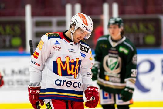 Malmö Redhawks Matias Myttynen deppar