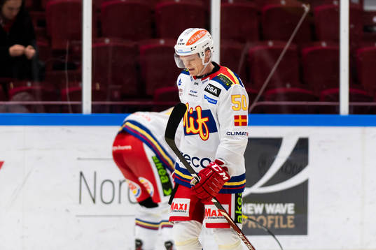 Malmö Redhawks Tobias Ekberg deppar