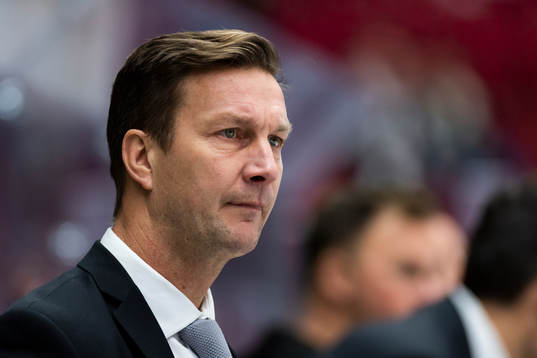 Färjestads huvudtränare Johan Pennerborn