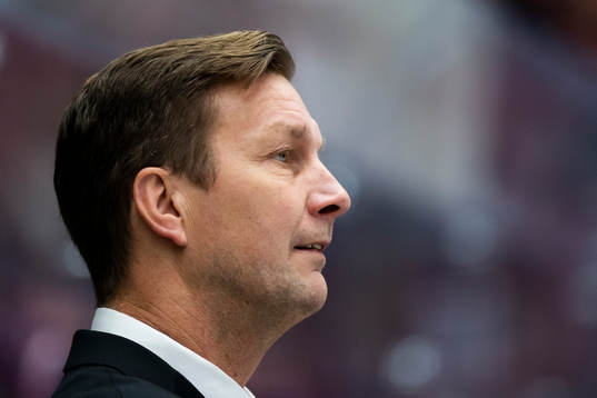Färjestads huvudtränare Johan Pennerborn
