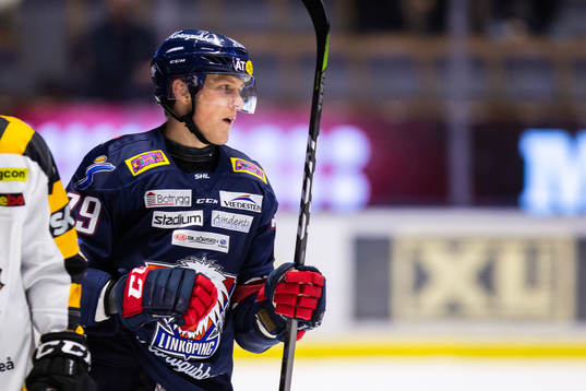 Linköpings Patrik Lundh jublar