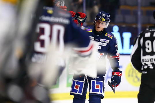 Linköpings Patrik Lundh jublar