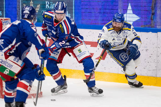 Oskarshamns Mattew Bodie och Leksands Mattias Ritola
