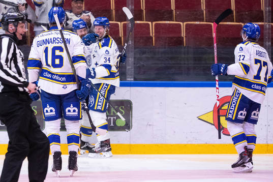 Leksands Philip Samuelsson jubel