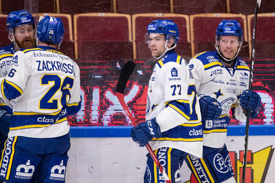 Leksands Philip Samuelsson jubel