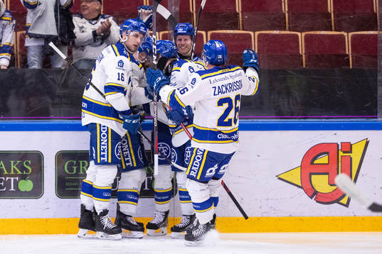 Leksands Philip Samuelsson jubel