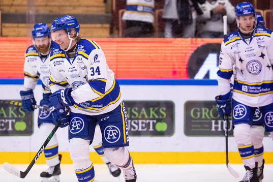 Leksands Philip Samuelsson jubel