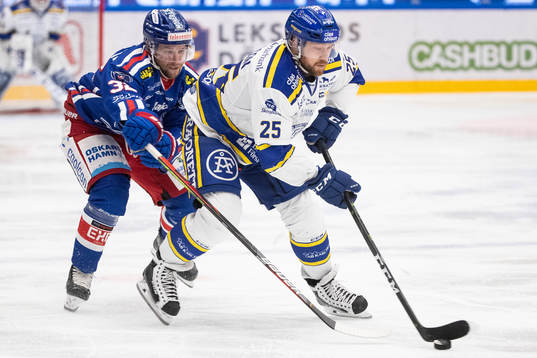 Oskarshamns Markus Modigs och Leksands Linus Persson
