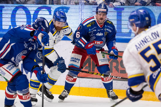 Oskarshamns Jesper Dahlroth och Leksands Mattias Ritola