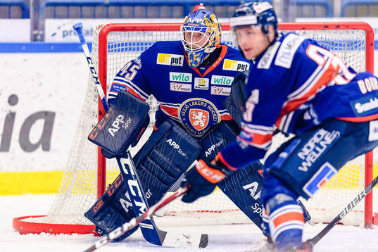 Växjös målvakt Viktor Andrén