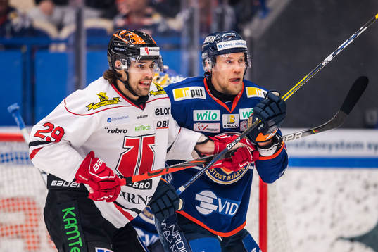 Örebros Ludvig Rensfeldt och Växjös Ilari Melartunder