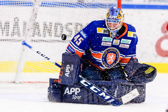 Växjös målvakt Viktor Andrén