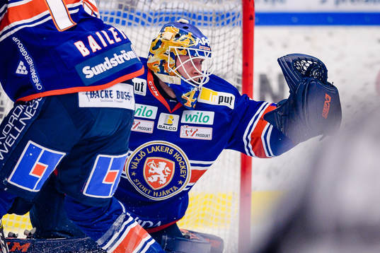 Växjös målvakt Viktor Andrén