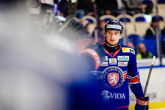 Växjös Jacob Forsbacka-Karlsson jublar