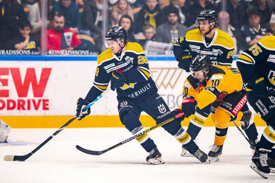 s Johannes Kinnvall och Luleås Einar Emanuelsson