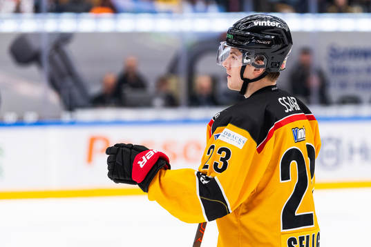 Luleås Jesper Sellgren jublar