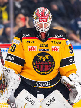 Luleås målvakt David Rautio