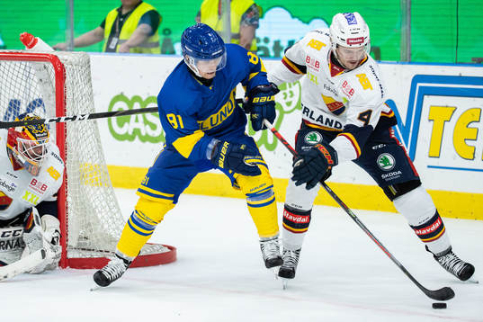 Frölundas Ryan Lasch och Djurgårdens Marcus Högström
