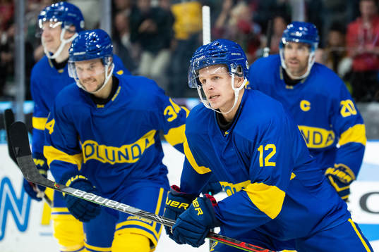 Frölundas Max Friberg jublar