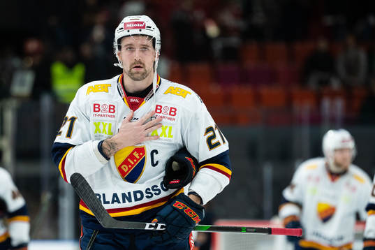 Djurgårdens Patrik Berglund deppar