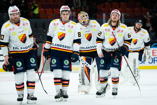 Djurgårdens spelare deppar