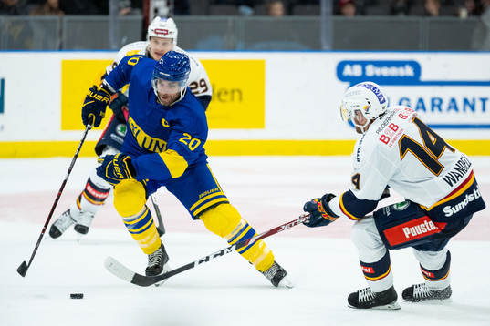 Frölundas Joel Lundqvist och Djurgårdens Tom Wandell