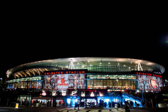 General view of Emirates stadium