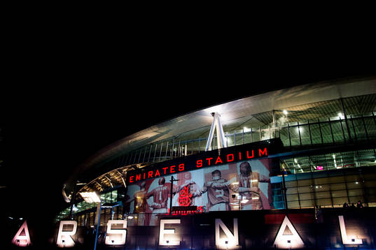 General view of Emirates stadium