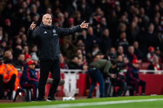 Fredrik Ljungberg, interim manager of Arsenal