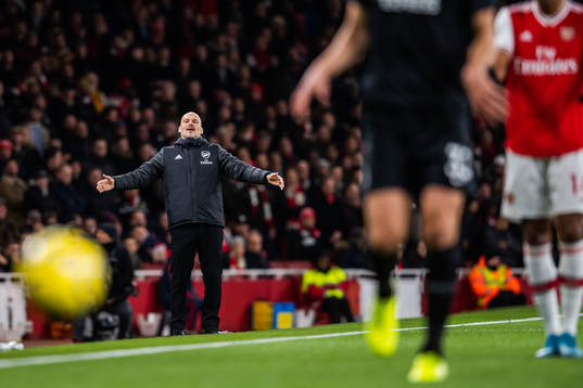 Fredrik Ljungberg, interim manager of Arsenal