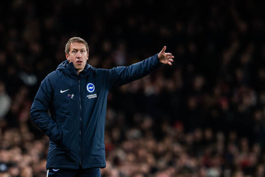 Graham Potter, manager of Brighton