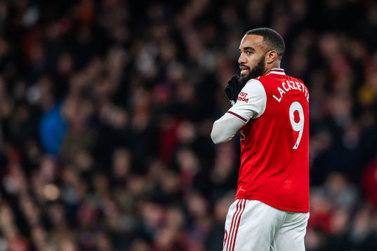 Alexandre Lacazette of Arsenal