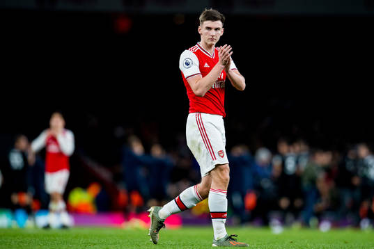 Kieran Tierney of Arsenal