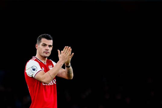 Granit Xhaka of Arsenal