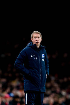 Graham Potter, manager of Brighton