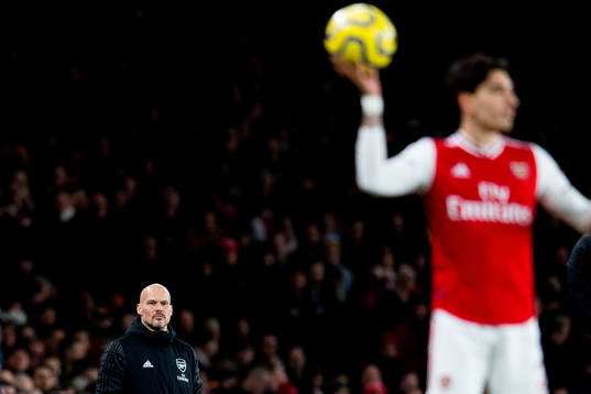 Fredrik Ljungberg, interim manager of Arsenal