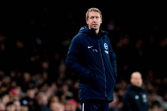 Graham Potter, manager of Brighton