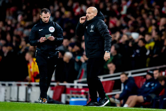 Fredrik Ljungberg, interim manager of Arsenal